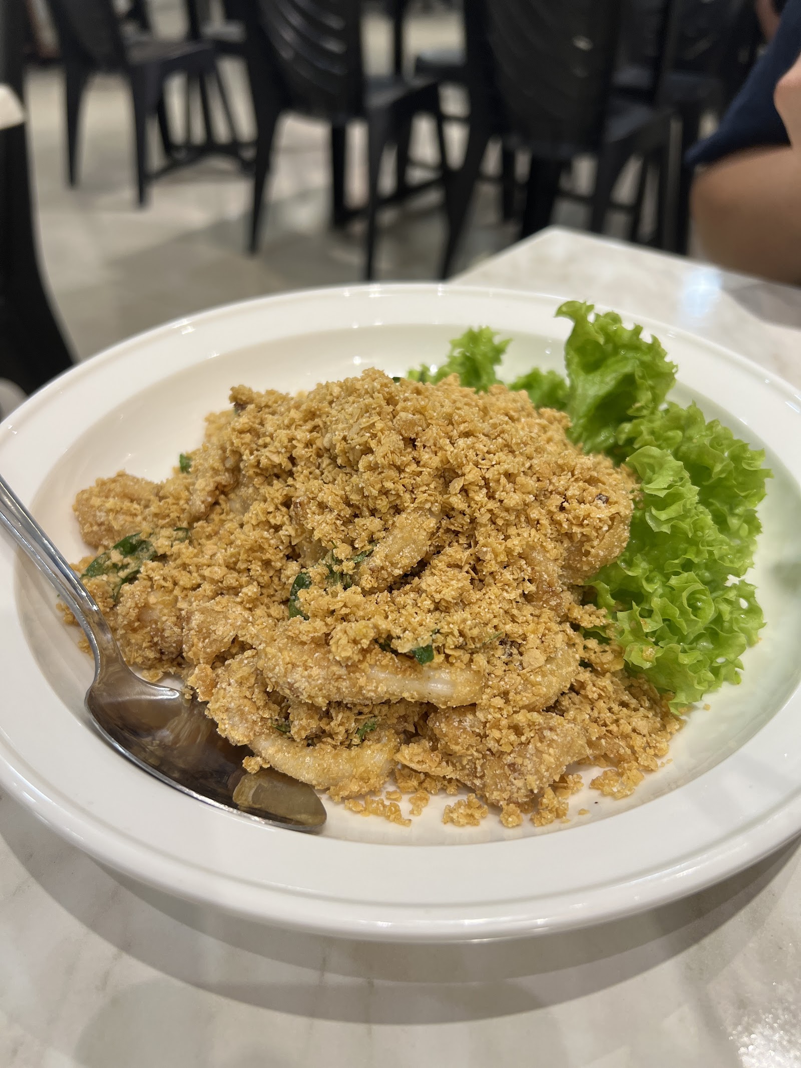 金沙麦片虾球 Golden Salted Egg Prawns with Cereal